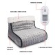 ALPINA-NK Ohřívač nohou elektrický světle šedá 100W ED-226631 - thumb (1)