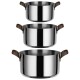 Hrnec EDO 16 cm, stříbrná, Alessi - thumb (1)