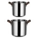 Hrnec EDO 24 cm, vysoký, stříbrná, Alessi - thumb (2)