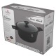 BERLINGERHAUS Kastrol s titanovým povrchem a poklicí 28 cm Matte Black Collection BH-8189 - thumb (1)