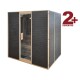Hanscraft infrasauna GRANADA 2+ - thumb (0)