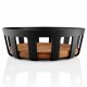Košík na pečivo NORDIC KITCHEN 22 x 7 cm, černá, plast / bambus, Eva Solo - thumb (3)