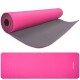Podložka na cvičení Sportago TPE Yoga dvouvrstvá 173x61x0,4 cm, růžová - thumb (0)