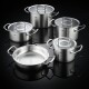 Hrnec ORIGINAL PROFI 16 cm, stříbrná, nerezová ocel, Fissler - thumb (1)