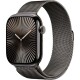 Apple Watch Series 10 Cellular 46mm Břidlicově šedý titan s břidlicově šedým milánským tahem M/L - thumb (0)