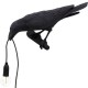 Nástěnné dekorační světlo BIRD LOOKING LEFT 33 cm, černá, Seletti - thumb (0)