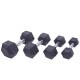 Sada jednoručních činek Sportago Hexagon - 2,5 + 5 + 7,5 + 10 kg - thumb (0)