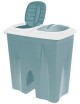 EXCELLENT Odpadkový koš na tříděný odpad 2 x 25 l zelená KO-Y54230710zele - thumb (0)