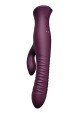Zalo Mose Thrusting Rabbit Vibrator Purple - thumb (6)