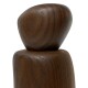 Mlýnek na sůl nebo pepř PEBBLE 19 cm, hnědá, dřevo, ferm LIVING - thumb (2)