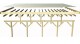 Carport KARIBU CLASSIC 1C 61951 LG3300 - thumb (4)