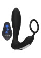 Ouch! E-stim & Vibration Butt Plug with Remote Black - thumb (0)