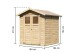 Dřevěný domek KARIBU DAHME 3 (14517) SET LG2076 - thumb (1)