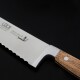 Güde Solingen Nůž na chleba ALPHA BRICOLE DI VENEZIA 32 cm, hnědá, Güde - thumb (2)