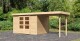 Dřevěný domek KARIBU ASKOLA 5 + přístavek 240 cm (73248) natur LG3194 - thumb (2)