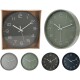 SEGNALE Hodiny nástěnné 30 cm šedá grafitová KO-HZ1601300seda - thumb (0)