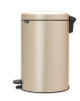 Pedálový odpadkový koš NEWICON 20 l, champagne, Brabantia - thumb (3)