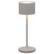 Přenosná stolní lampa FAROL MINI 19,5 cm, LED, satelitní šedá, hliník, Blomus - thumb (5)