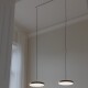 Závěsná lampa ASTERIA PLUS 31 cm, černá / zlatá, hliník, Umage - thumb (4)