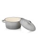 KELA Pekáč litinový s poklicí CALIDO 21 cm šedá KL-12605 - thumb (3)