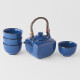 Čajová souprava BLUE POT, sada 5 ks, MIJ - thumb (3)