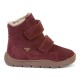 Dívčí zimní barefoot boty ZERU TEX FURRY Bordeaux, Froddo, G2110149-5, červená - 20 - thumb (4)