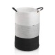 KELA Koš na prádlo Hedda směs bavlna/polyester bílo-černá 57,0 cm  40,0 cm KL-24453 - thumb (7)