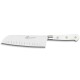 Santoku nůž TOQUE 18 cm, nerezové nýty, bílá, Lion Sabatier - thumb (0)