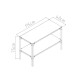 G21 Regál G21 115 x 40 cm pro zahradní domky a skleníky G21-63900484 - thumb (2)