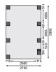 Carport KARIBU CLASSIC 2B 61953 LG3302 - thumb (3)