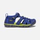 Dětské sandály SEACAMP II CNX, BLUE DEPTHS/CHARTREUSE, keen, 1022993/1022978/1022939, modrá - 27/28 - thumb (4)