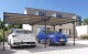 Kovový přístřešek / carport TRIGANO JARDIN MISTRAL DOUBLE LG2462 - thumb (2)