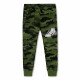 Chlapecké tepláky - KUGO MT0505, khaki/ oranžový bagr Barva: Khaki, Velikost: 98 - thumb (2)