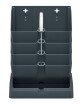 Prosperplast Květináč Prosperplast MINI CASCADE sada květináčů s nůžkami na bylinky antracit  611114 - thumb (1)