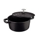 KELA Pekáč litinový s poklicí CALIDO 21 cm černá KL-12470 - thumb (3)