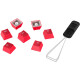 HyperX Rubber klávesy červené (US) - thumb (0)