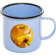 Hrnek smaltovaný  TOILETPAPER APPLE 10 cm, modrá, Seletti - thumb (0)