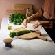 Krájecí a servírovací deska NORDIC KITCHEN 35 cm, kulatá, hnědá, dřevo, Eva Solo - thumb (5)
