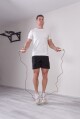 Kožené švihadlo Sportago Skippy s dřevěnými ručkami - thumb (3)