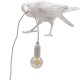 Stolní lampa BIRD PLAYING 33 cm, bílá, Seletti - thumb (0)