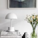 Přenosná stolní lampa RIVIERA 28 cm, bílá, Printworks - thumb (1)