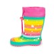 dívčí holínky gumové - potisk rainbow, Pidilidi, PL0051-01, holka - 32 - thumb (5)