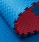 Sportago Tatami Taekwondo podložka 100x100cm červená-modrá - 4 cm - thumb (4)