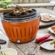 Stolní gril na uhlí, bezkouřový, oranžová, LotusGrill - thumb (3)