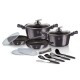 BERLINGERHAUS Sada nádobí s mramorovým povrchem 13 ks Carbon PRO Line BH-7059 - thumb (0)