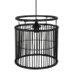 PROGARDEN Lustr svítidlo závěsné HOMESTYLING 28 x 30 cm ČERNÁ KO-NB1305220 - thumb (0)