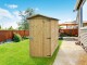 Dřevěný domek SOLID ANITA 2 - 90 x 183 cm (S858-1) LG2390 - thumb (1)