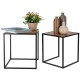 HOMESTYLING Stolek odkládací sada 2 ks KO-NB1510100 - thumb (2)