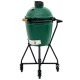 Gril na dřevěné uhlí M 38 cm,  + intEGGrovaný pojízdný stojan s držadlem, zelená, Big Green Egg - thumb (10)