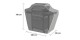 CAMPINGAZ Ochranný obal na gril BBQ Classic Cover L (3 series) 2000037296 - thumb (1)